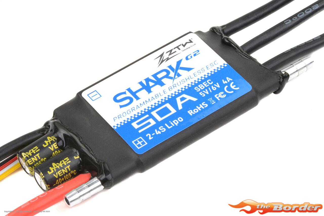 ZTW - Shark 50A SBEC G2 - 2-4S - SBEC 5-6V/4A 6050210 - Afbeelding 4