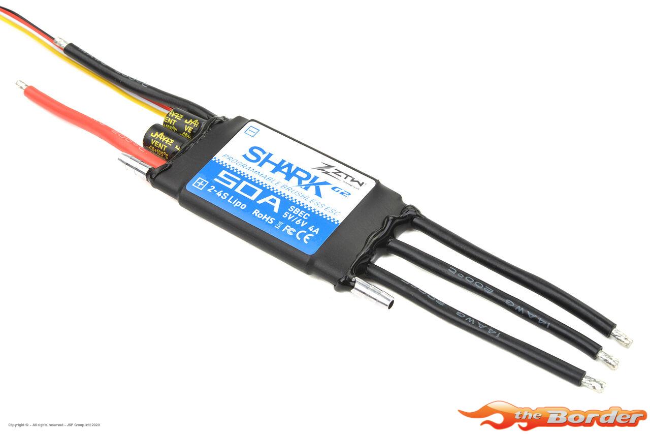ZTW - Shark 50A SBEC G2 - 2-4S - SBEC 5-6V/4A 6050210