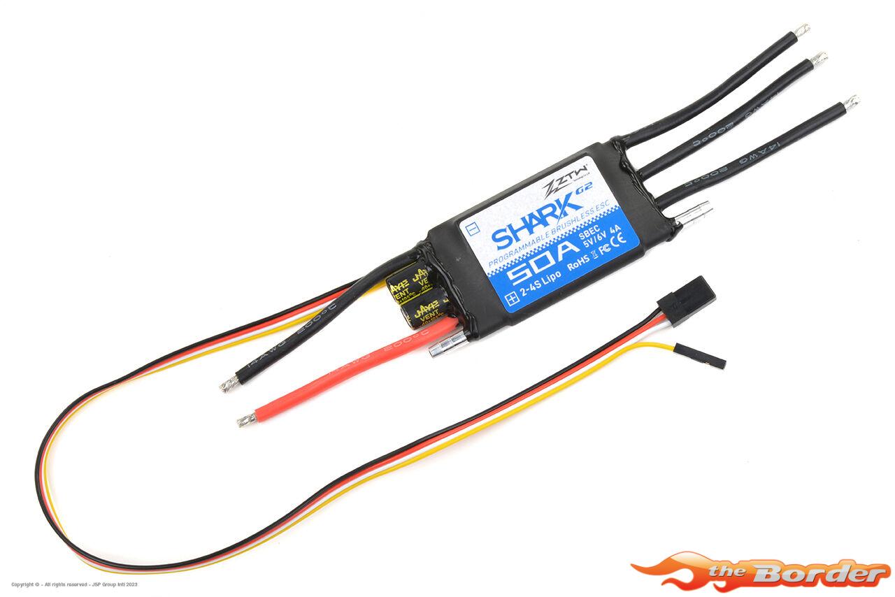 ZTW - Shark 50A SBEC G2 - 2-4S - SBEC 5-6V/4A 6050210 - Afbeelding 3