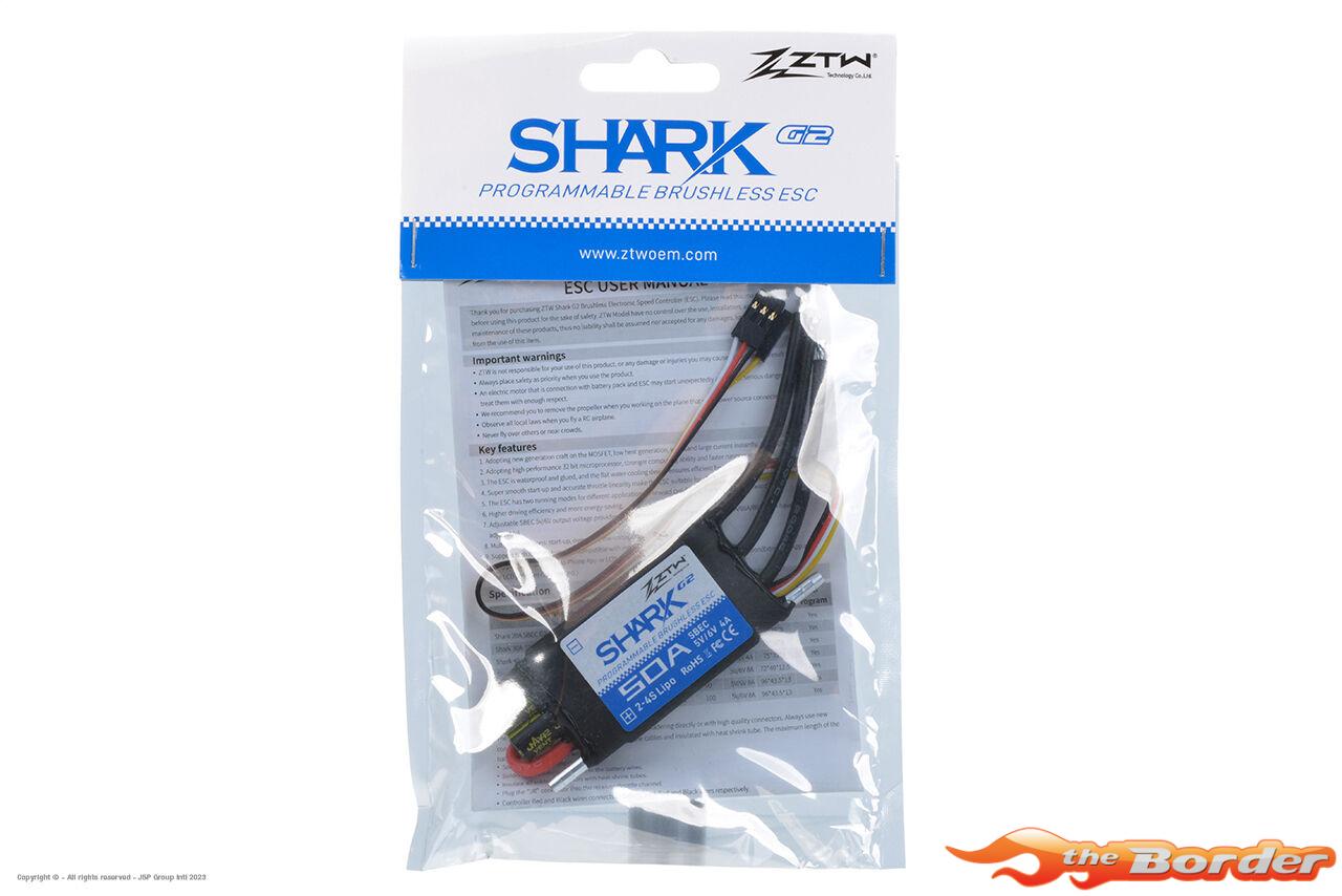 ZTW - Shark 50A SBEC G2 - 2-4S - SBEC 5-6V/4A 6050210 - Afbeelding 6