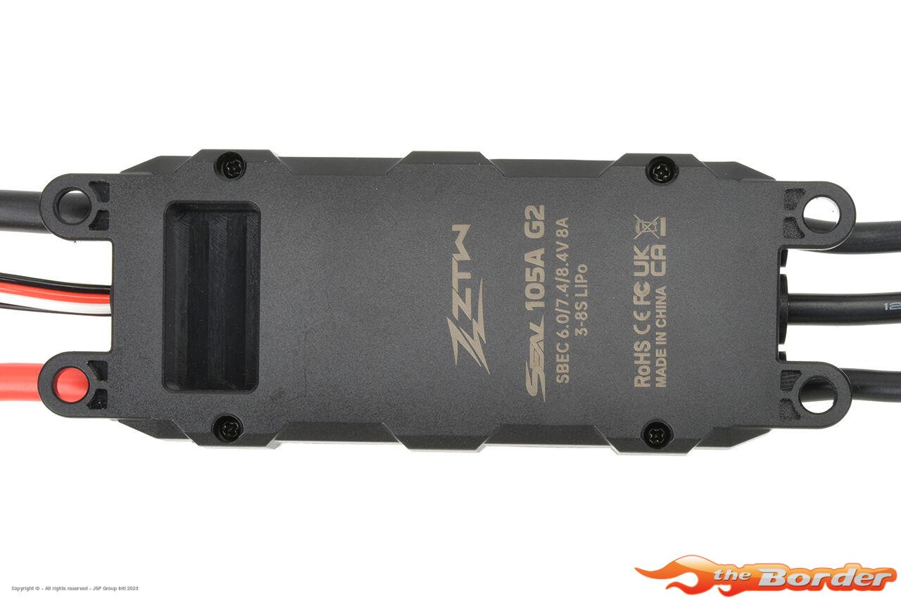 ZTW - Seal 105A SBEC G2 - 3-8S Lipo - SBEC 6-7.4-8.4V/8A - Afbeelding 7