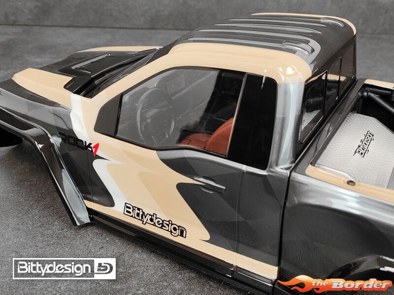 BittyDesign ROCK1 1/10 Clear Body for Vanquish VSV-10 Pre-Cut CR-RK1-VS4 - Afbeelding 7