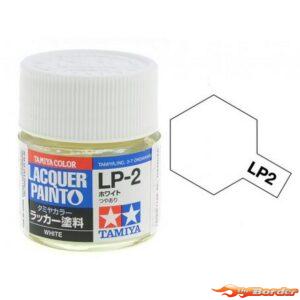 Tamiya Lacquer Paint White Gloss LP-2 82102