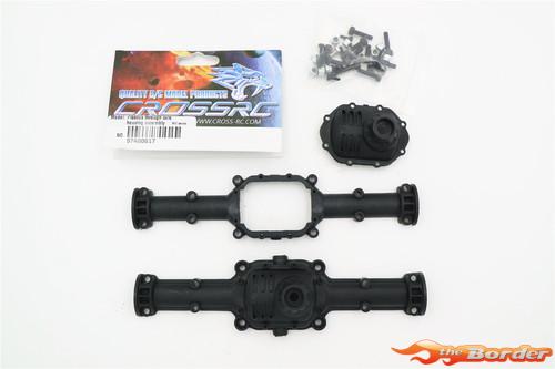 CrossRC Plastics Throught Axle Housing Assembly (Mc Series) 97400617