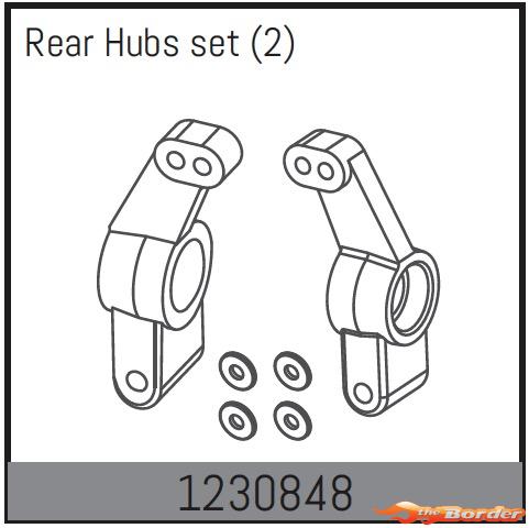 Absima Rear Hubs Set (Desert Buggy ADB 1.4) 1230848