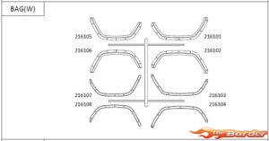CrossRC JT4 Eyebrow Wheel Kit 97400926
