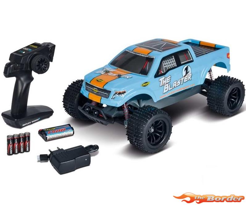 Carson The Blaster FE 1/10 RC Auto (Compleet met accu en lader) 404144