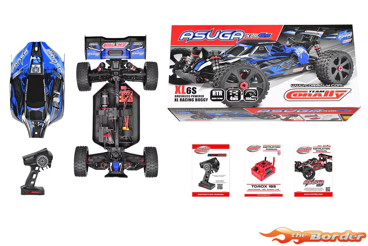 Corally Asuga XLR - RTR 1/8 6S Brushless Buggy C-00288 - Afbeelding 13