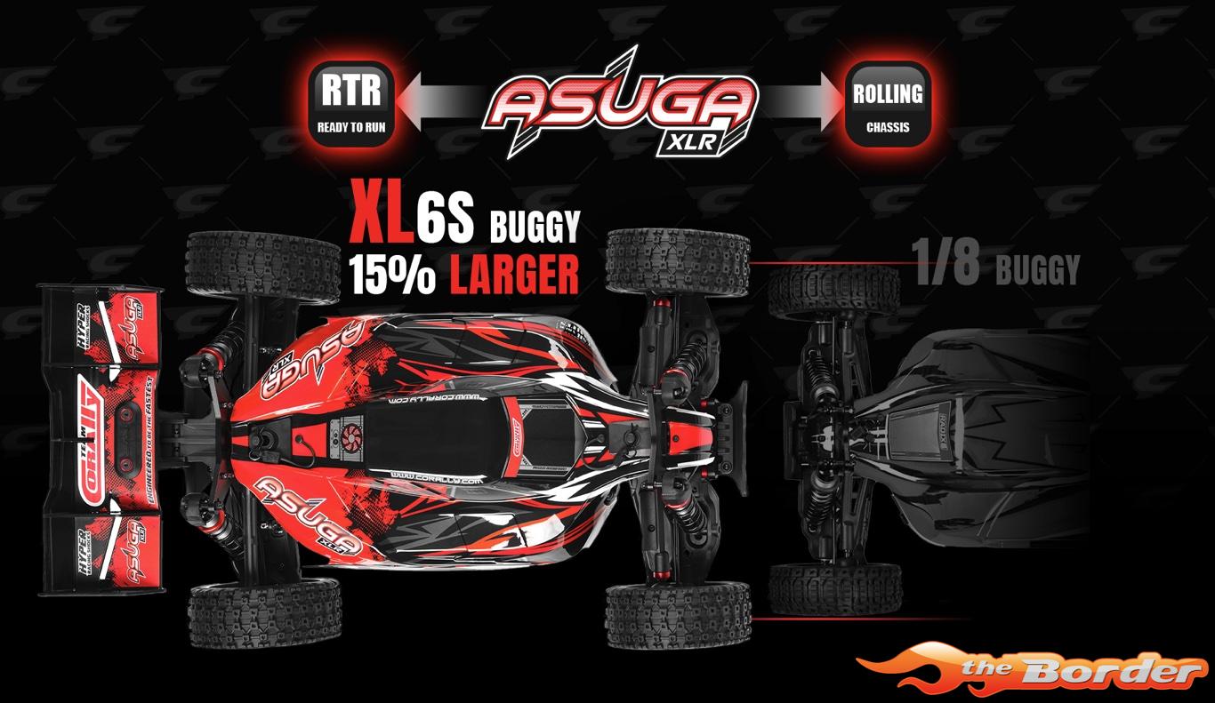 Corally Asuga XLR - RTR 1/8 6S Brushless Buggy C-00288 - Afbeelding 7