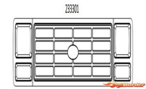 CrossRC EMO X3 Car Front Face 97401198