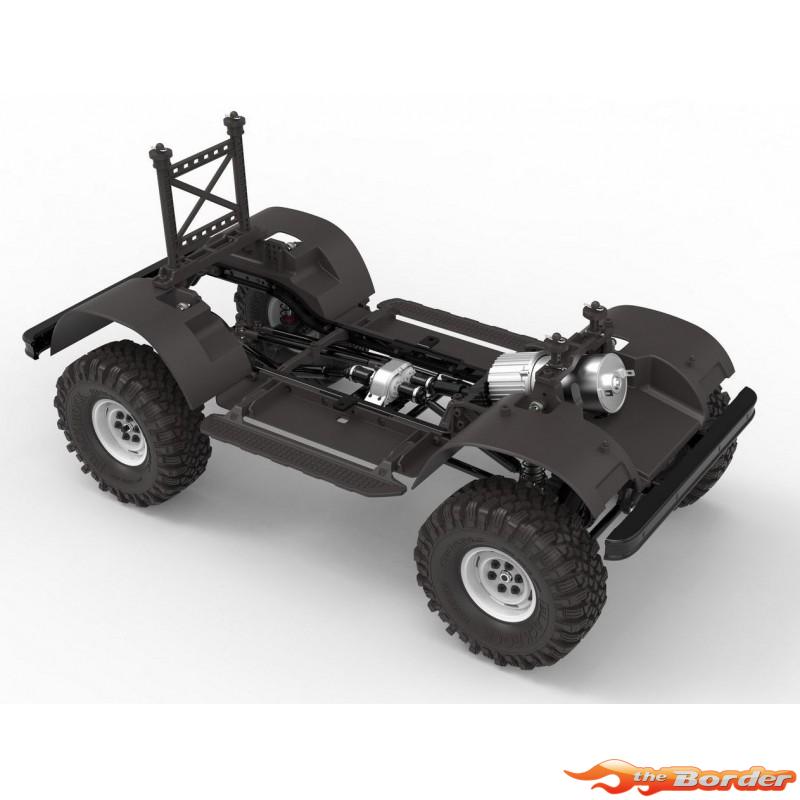 CrossRC KR4-A 1/10 Crawler Kit - Sport Version 90100069 - Afbeelding 6