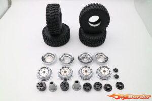 CrossRC PG4L Double Rear Tires (Plated Tires) 97400223