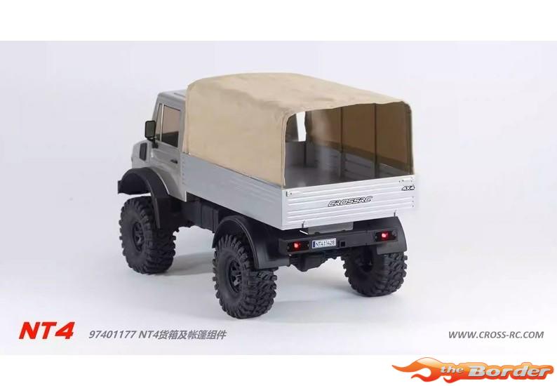 CrossRC Rear Bed Kit - for NT4 Emo 97401177 - Afbeelding 3