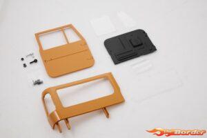 FMS Right Door And Window (Yellow) - 1/10 Toyota FJ40 FMSC1624