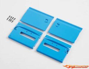 FMS Door Set Yellow Painted - 1/12 Land Rover FMSC1675