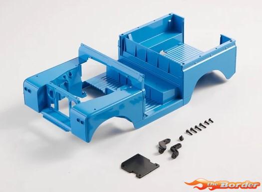 FMS Car Body Blue Painted - 1/12 Land Rover FMSC1678