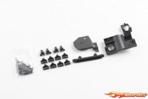 FMS Rear Door Green  Painted - 1/12 Land Rover FMSC1679