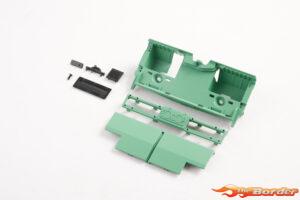 FMS Instrument Panel Green Painted - 1/12 Land Rover FMSC1683