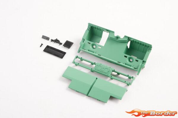 FMS Instrument Panel Green Painted - 1/12 Land Rover FMSC1683
