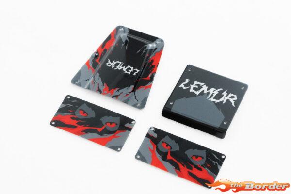 FMS Car Body Shell Red - 1/24 Lemur FCX24 FMSC2288