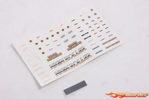 FMS Car Decal Sheet V2 (Red) - 1/24 Smash V2 FCX24 FMSC3188