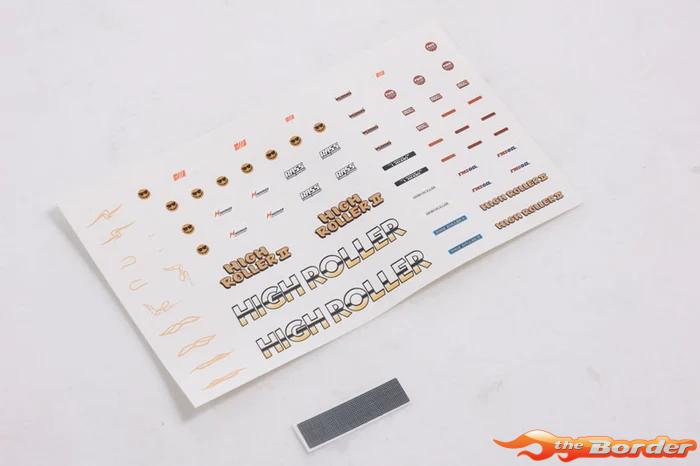 FMS Car Decal Sheet V2 (Red) - 1/24 Smash V2 FCX24 FMSC3188