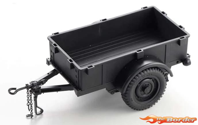 FMS 1/18 - 1/12 Utility Trailer A Black FMSC3309