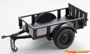 FMS 1/18 - 1/12 Utility Trailer B Black FMSC3310