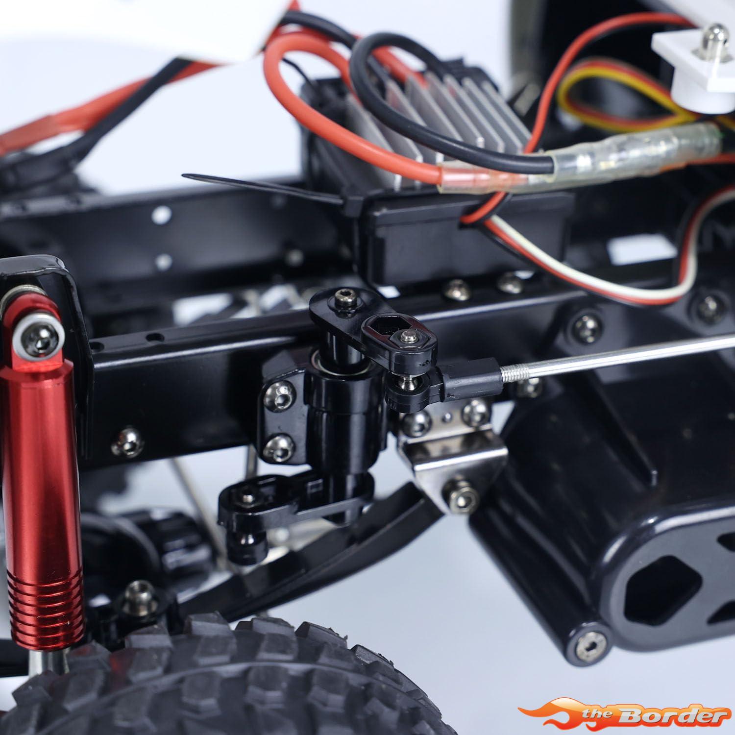 HG P410 2.4Ghz 4x4 Scale F350 Crawler Pick-Up 1/10 RTR Wit - Afbeelding 15