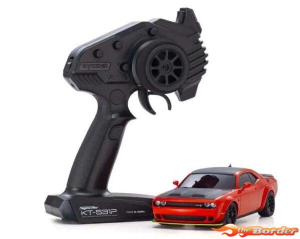Kyosho Mini-Z AWD Challenger SRT Hellcat Redeye Tor Red 32621R