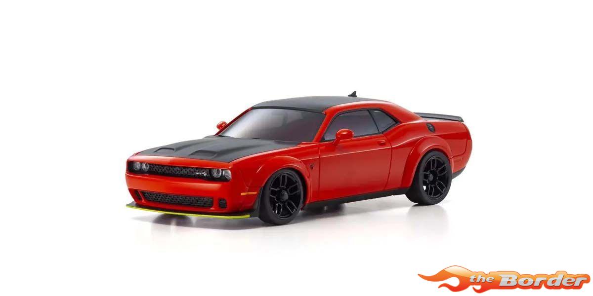 Kyosho Mini-Z AWD Challenger SRT Hellcat Redeye Tor Red 32621R - Afbeelding 4
