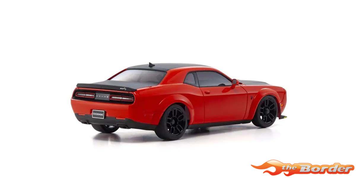 Kyosho Mini-Z AWD Challenger SRT Hellcat Redeye Tor Red 32621R - Afbeelding 3