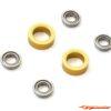Kyosho Fantom EP SP Wheel Shaft Double Bearing Set (2) EFW004 - Afbeelding 2