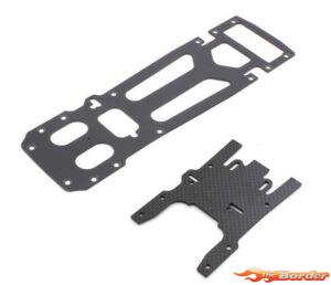 Kyosho Fantom EP Carbon Chassis w/CF Plate Ext CRC-II EFW011