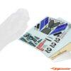 Kyosho Optima Mid 87 Body Shell Clear OTB251 - Afbeelding 2