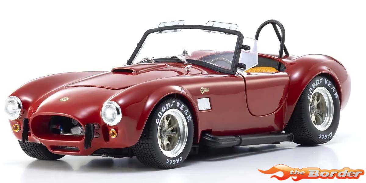 Kyosho 1/18 Shelby Cobra 427 S/C Spider 1962 Red KS08047R - Afbeelding 10