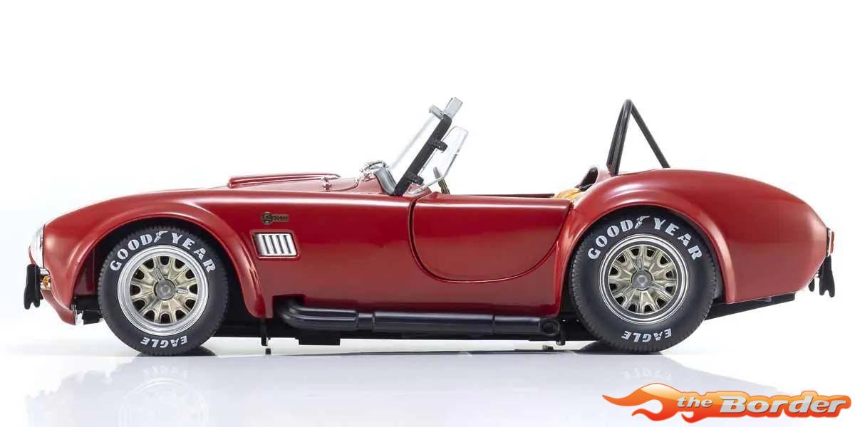 Kyosho 1/18 Shelby Cobra 427 S/C Spider 1962 Red KS08047R - Afbeelding 3