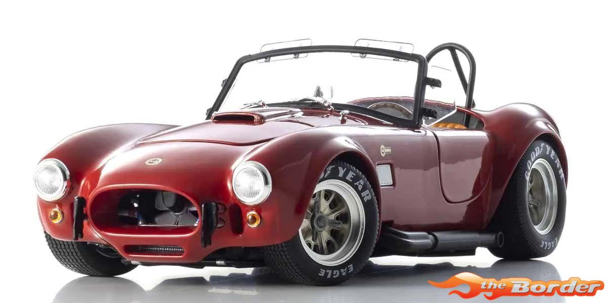 Kyosho 1/18 Shelby Cobra 427 S/C Spider 1962 Red KS08047R