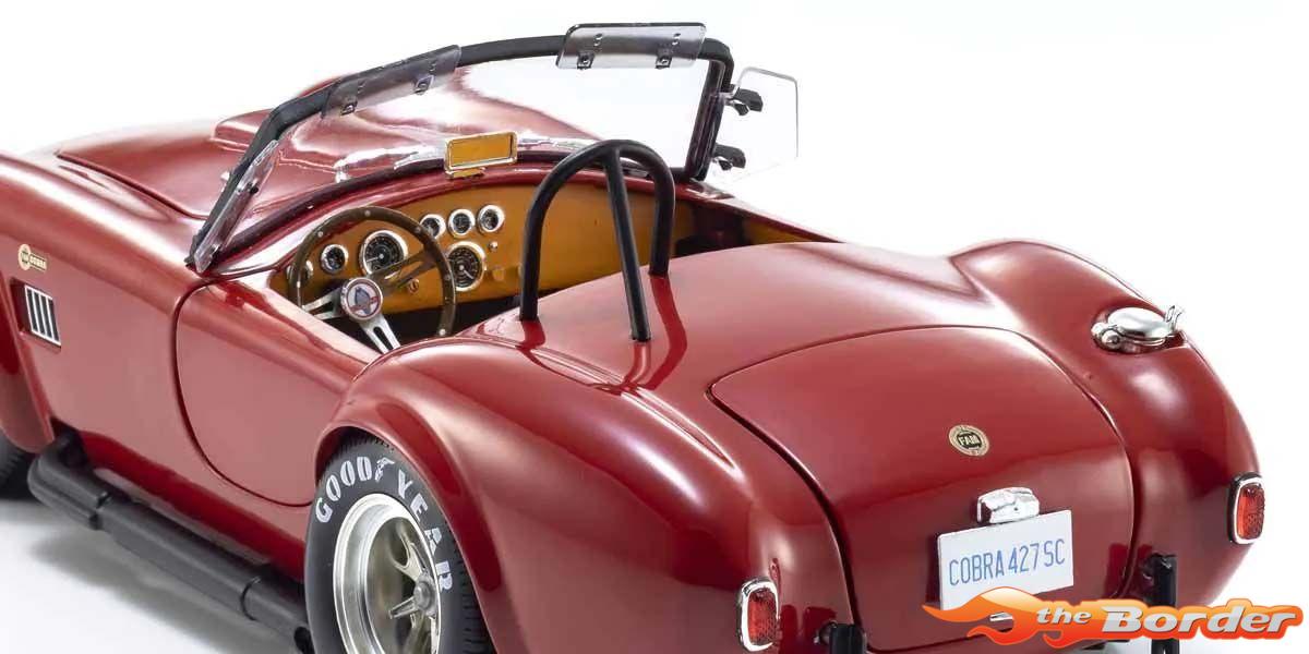 Kyosho 1/18 Shelby Cobra 427 S/C Spider 1962 Red KS08047R - Afbeelding 6