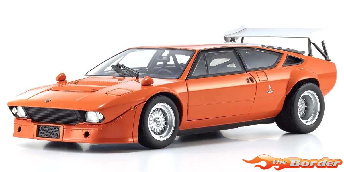 Kyosho 1/18 Lamborghini Urraco Rally 1974 Orange 8445P