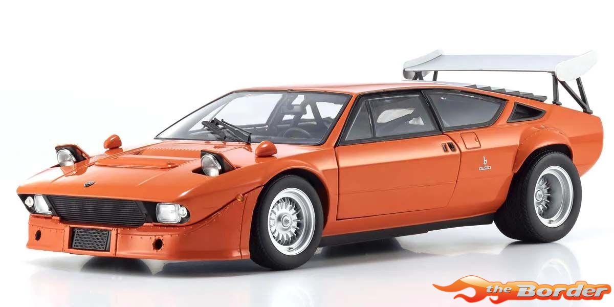 Kyosho 1/18 Lamborghini Urraco Rally 1974 Orange 8445P - Afbeelding 2