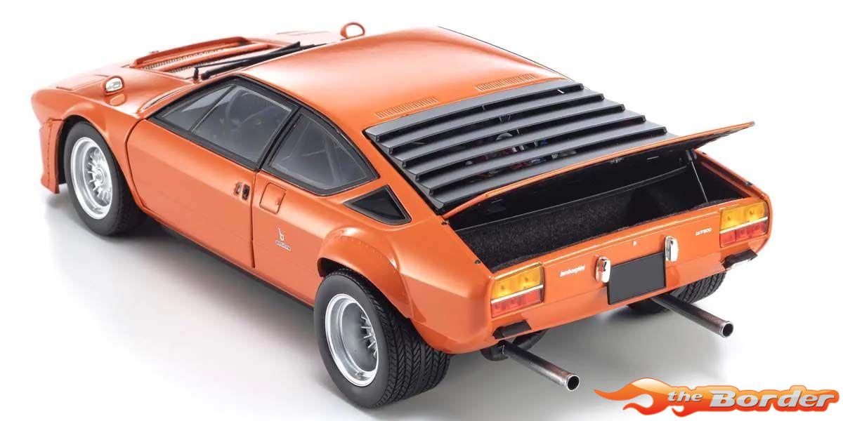 Kyosho 1/18 Lamborghini Urraco Rally 1974 Orange 8445P - Afbeelding 9