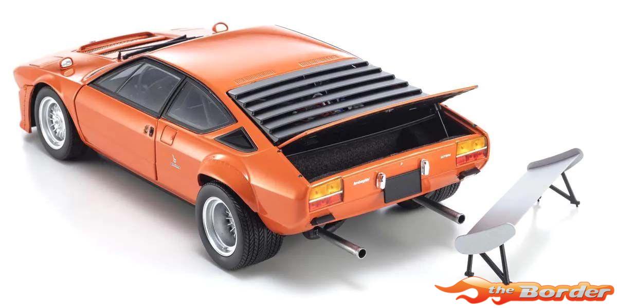 Kyosho 1/18 Lamborghini Urraco Rally 1974 Orange 8445P - Afbeelding 11