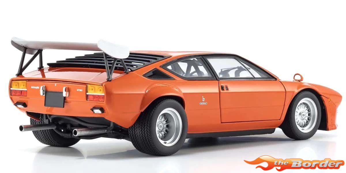 Kyosho 1/18 Lamborghini Urraco Rally 1974 Orange 8445P - Afbeelding 3
