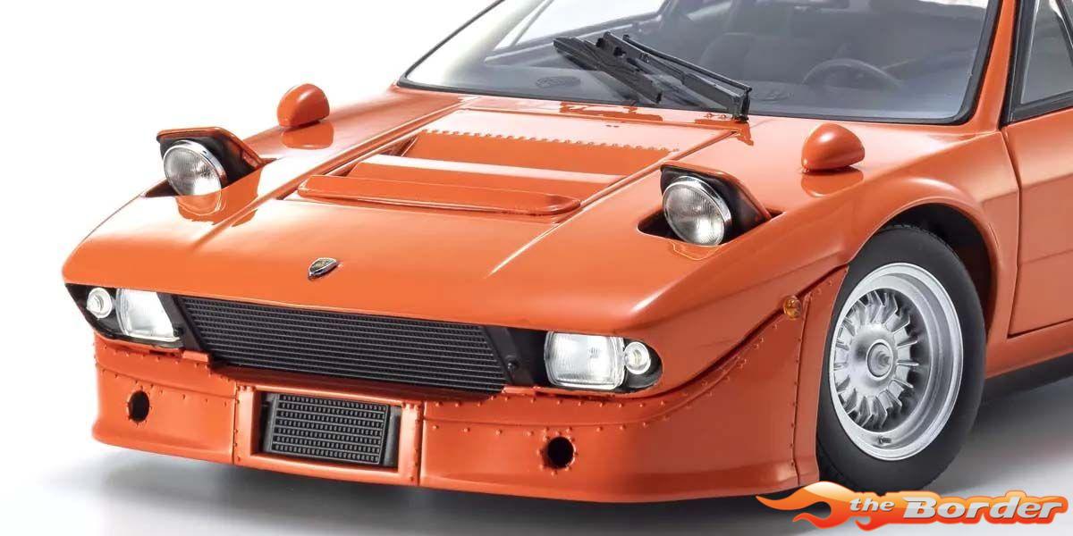 Kyosho 1/18 Lamborghini Urraco Rally 1974 Orange 8445P - Afbeelding 6