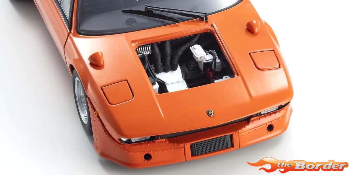 Kyosho 1/18 Lamborghini Urraco Rally 1974 Orange 8445P - Afbeelding 7