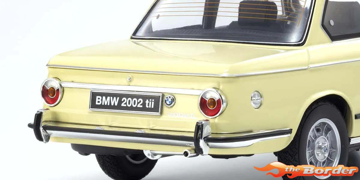 Kyosho 1/18 BMW 2002 tii Cream 1972 08543ML - Afbeelding 4