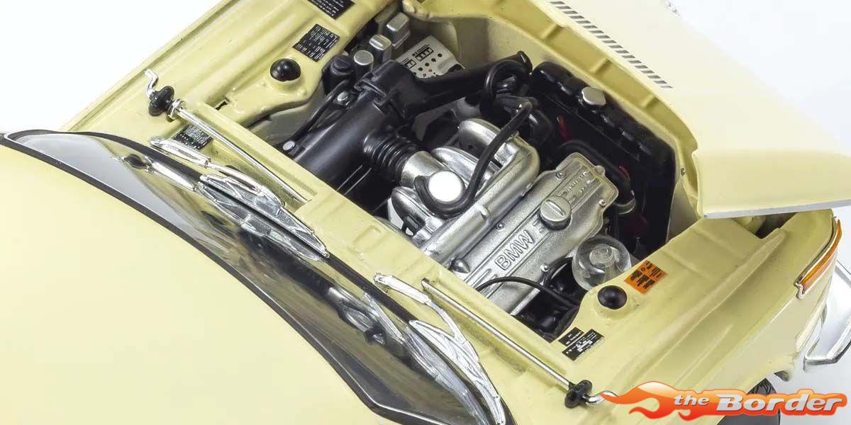Kyosho 1/18 BMW 2002 tii Cream 1972 08543ML - Afbeelding 5
