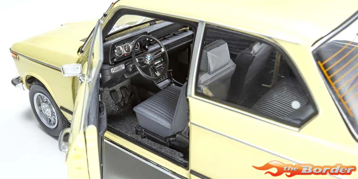 Kyosho 1/18 BMW 2002 tii Cream 1972 08543ML - Afbeelding 8