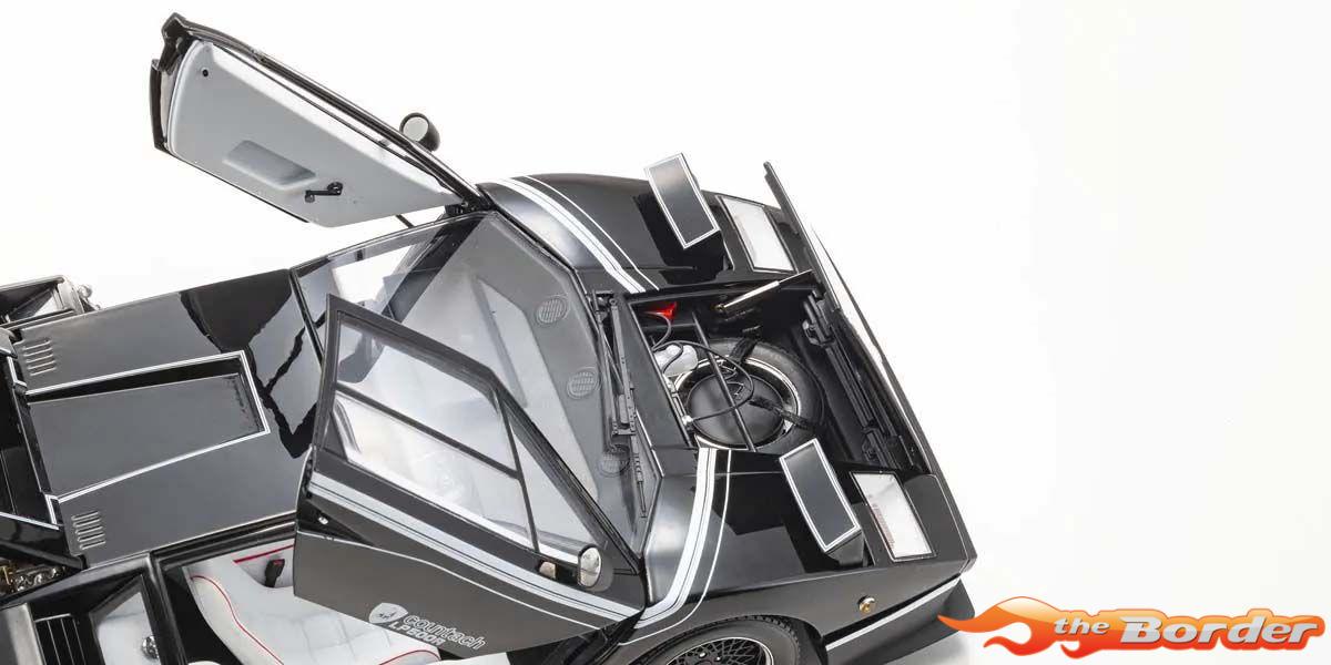 Kyosho 1/12 Lamborghini Countach LP500R Black KS08617BK - Afbeelding 14